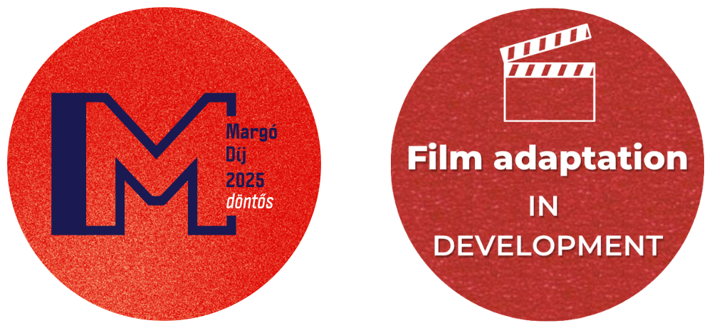 Margo literary prize shortlist badge and Film adaptation badge